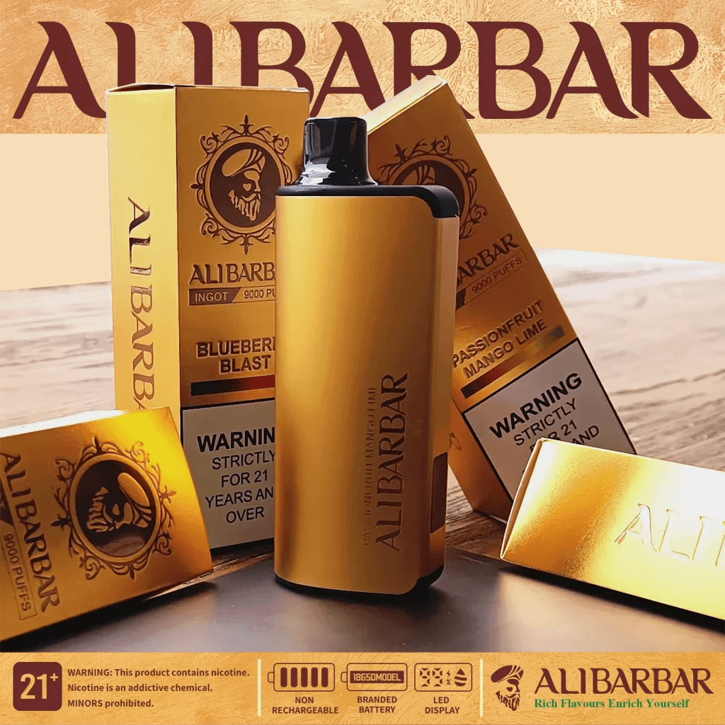 Alibaba Adelaide Vape comparison chart showing price differences between wholesale and local Adelaide retail pricing for popular disposable vape brands in 2026