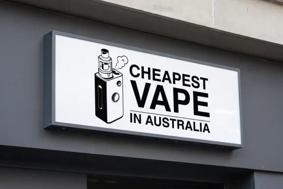 Cheapest Vape in Australia Affordable Luxury Under $10