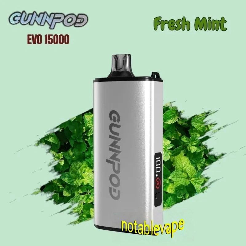 How to Uncover the Hidden Truth Behind Australia's Vaping Boom Without Getting Lost in the Smoke 5 vaping exposed - Gunnpod EVO Fresh Mint 15000 device