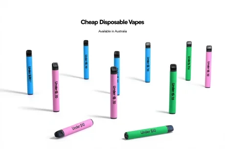 Top Affordable Disposable Vapes in Australia: Best Picks 1 Colorful vapes with Australian flag