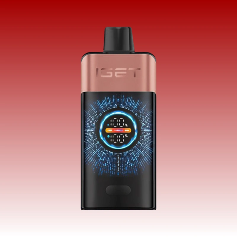mega iget e cigarettes - IGET One  strawberry raspberry -3pack