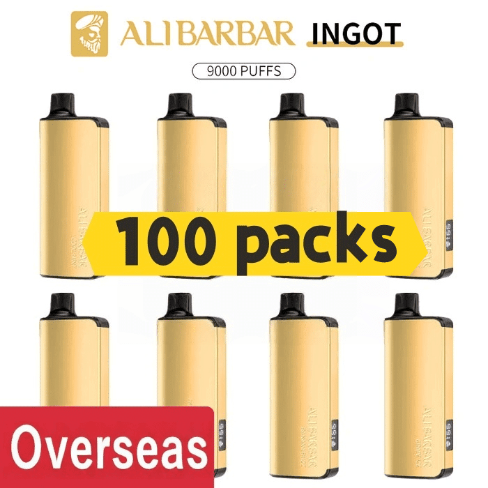 Vapes Melbourne Alibarbar Ingot 9000 puffs 100 pack