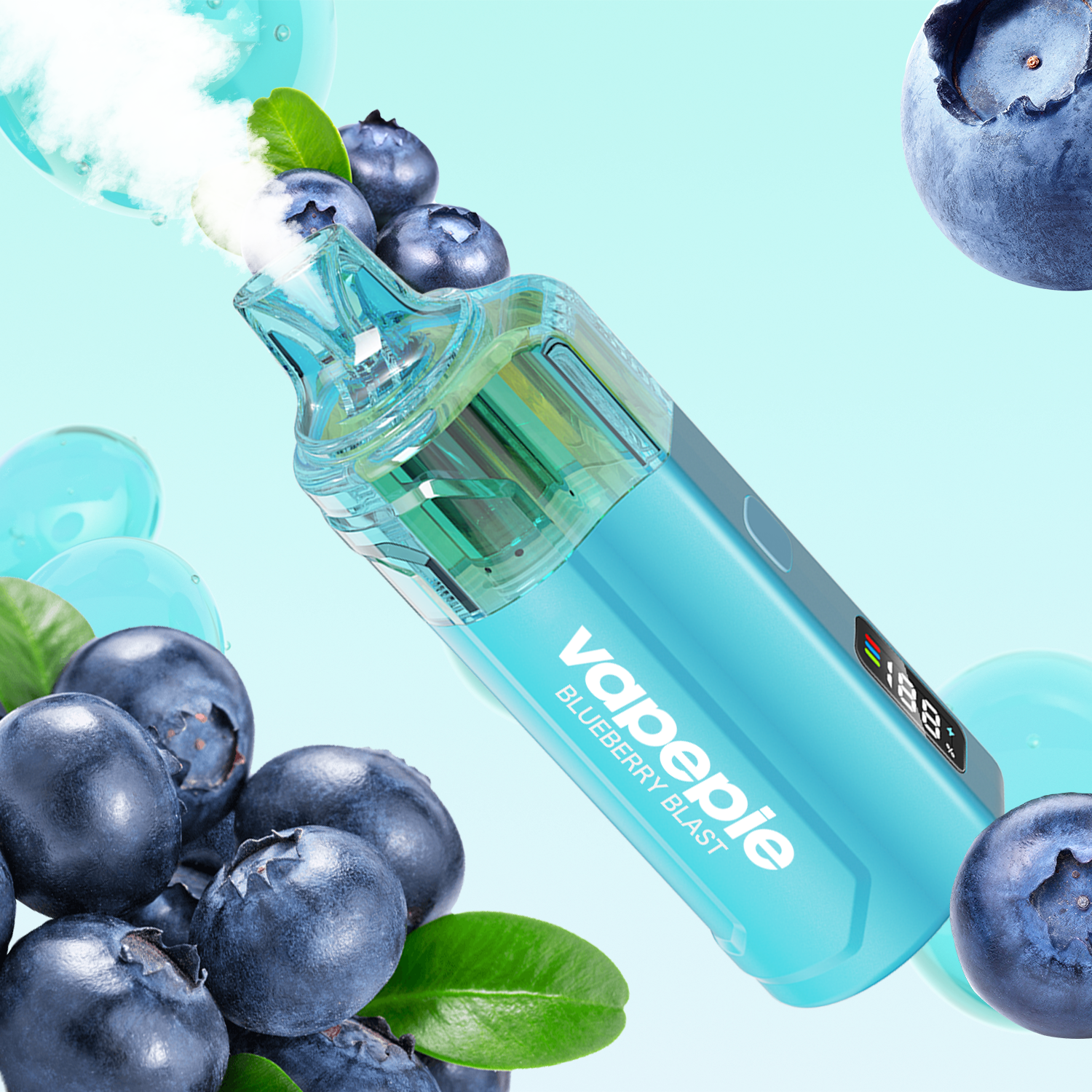 Vapepie Crystal Pop 15000 Puffs Blueberry Blast vapeshop australia guide - Professional Guide and Review