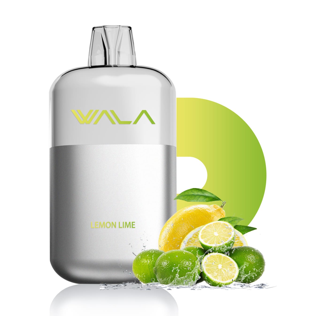passion fruit mango lime flavour profile visualised in wala pop device