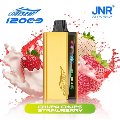 JNR Cruiser 12000 Puffs –Chupa Chups Strawberry JNR Cruiser 12000 Puffs –Chupa Chups Strawberry