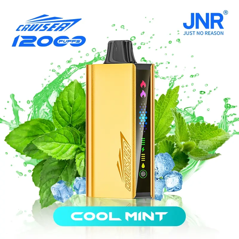 JNR Cruiser 12000 Puffs –Cool Mint vape liquid - Professional Guide and Review