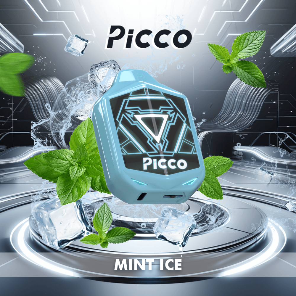 Picco Voom 7000 Puffs - Mint Ice how to spot a fake iget bar - Professional Guide and Review