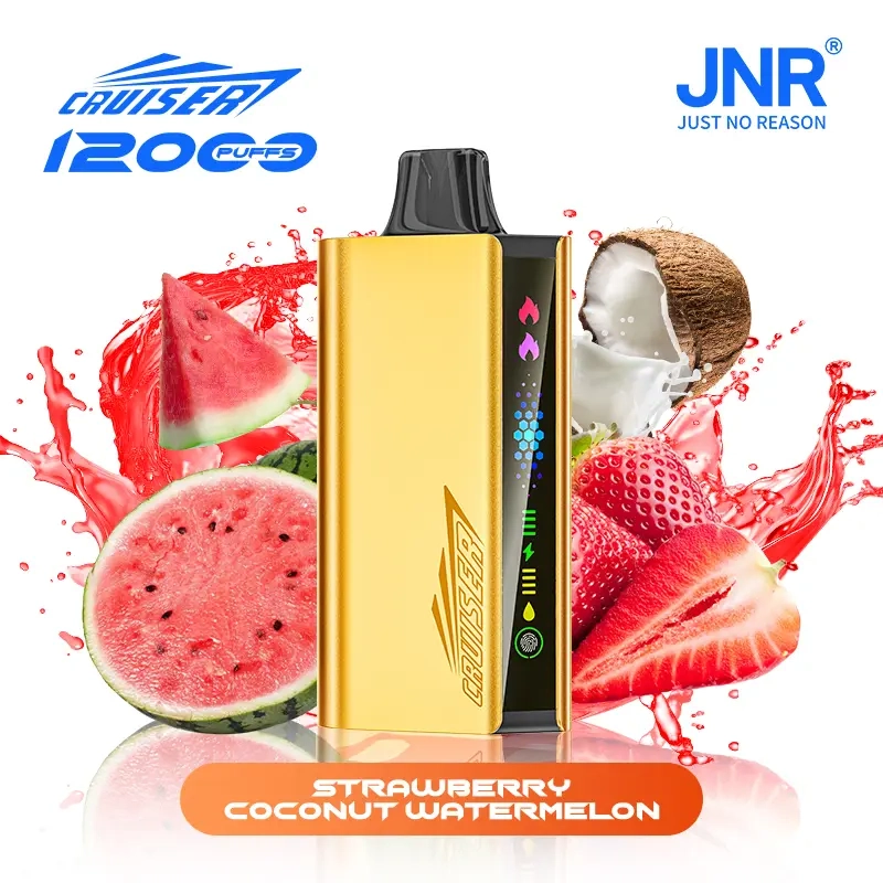 JNR Cruiser 12000 Puffs – Strawberry Coconut Watermelon JNR Cruiser 12000 Puffs – Strawberry Coconut Watermelon