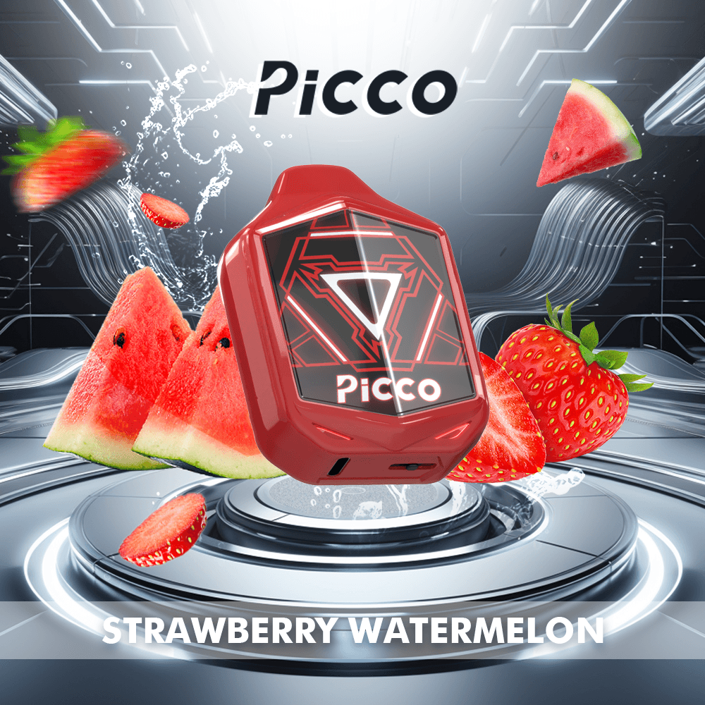vaping Bendigo Picco Voom 7000 Strawberry Watermelon disposable vape