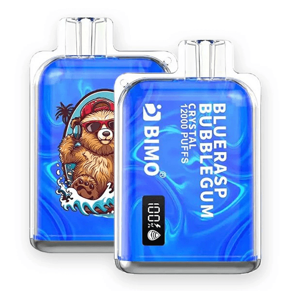 dry herb vapes bimo crystal 12000 puffs blueber