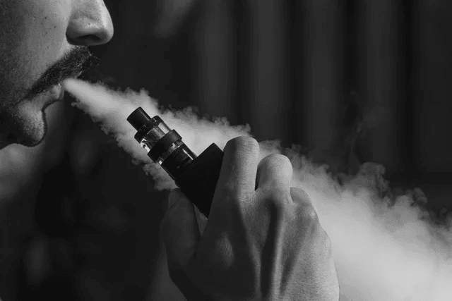 online vape pharmacy Australia homepage screenshot showing prescription upload