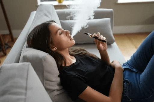 vape detector ceiling unit installed in Australian school corridor