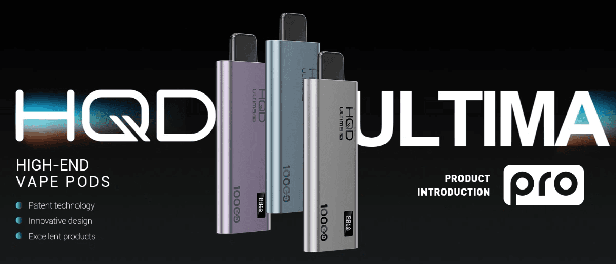 HQD Slick Pro 10000 Smart LED Screen Display - NotableVape Australia