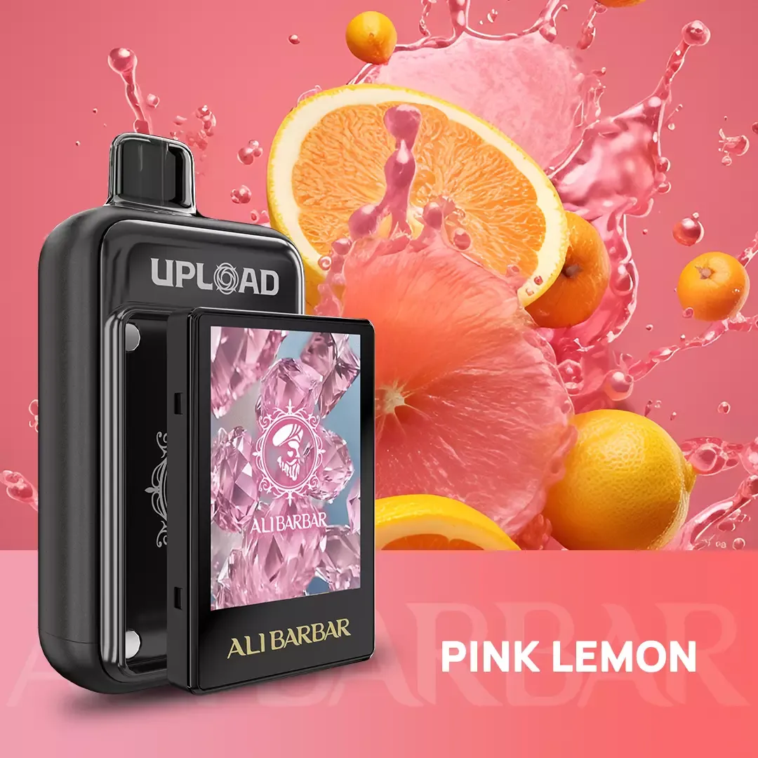 ALIBARBAR-UPLOAD-25000-PUFFS-12.webp Albarbar Upload 25000 Puffs-Pink Lemon - Image 1