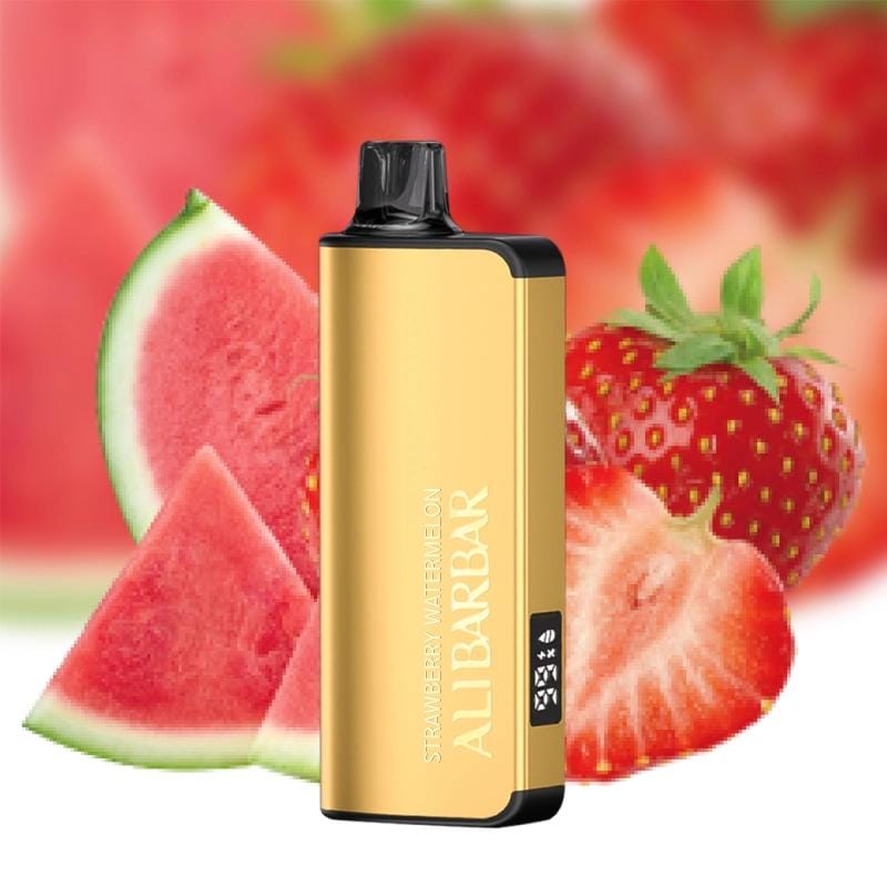 alibarbar strawberry watermelon ALIBARBAR INGOT 9000 Puffs DTL Version - Strawberry Watermelon - Image 1