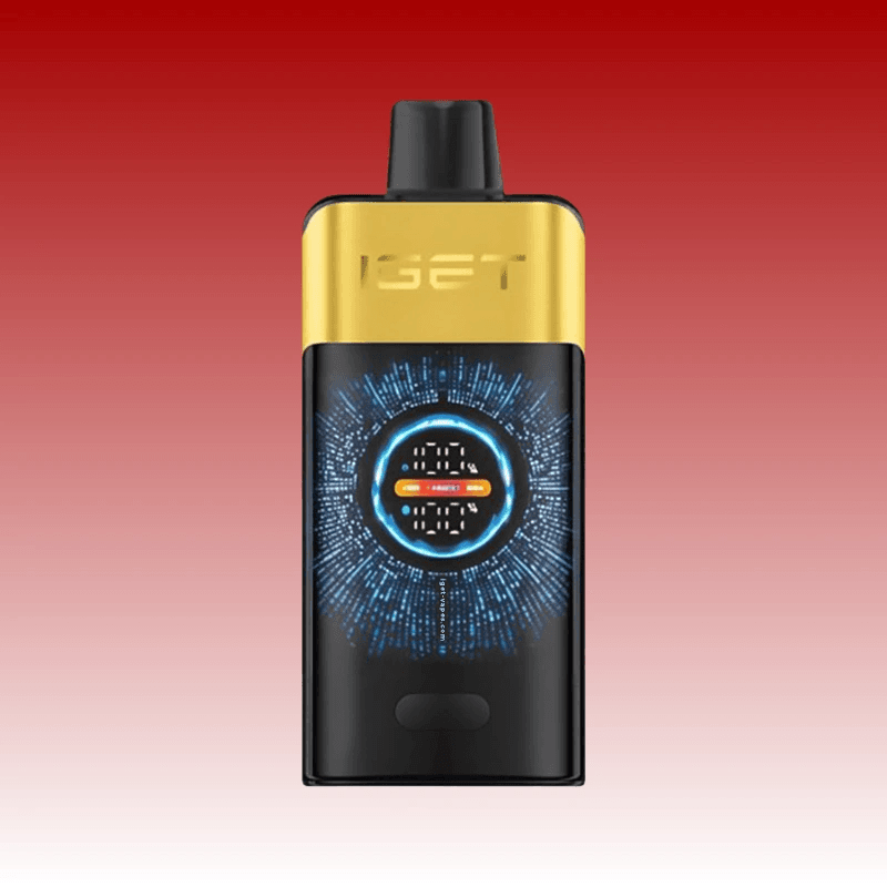 Kuz C6000 vape alongside IGET One Kiwi Pineapple
