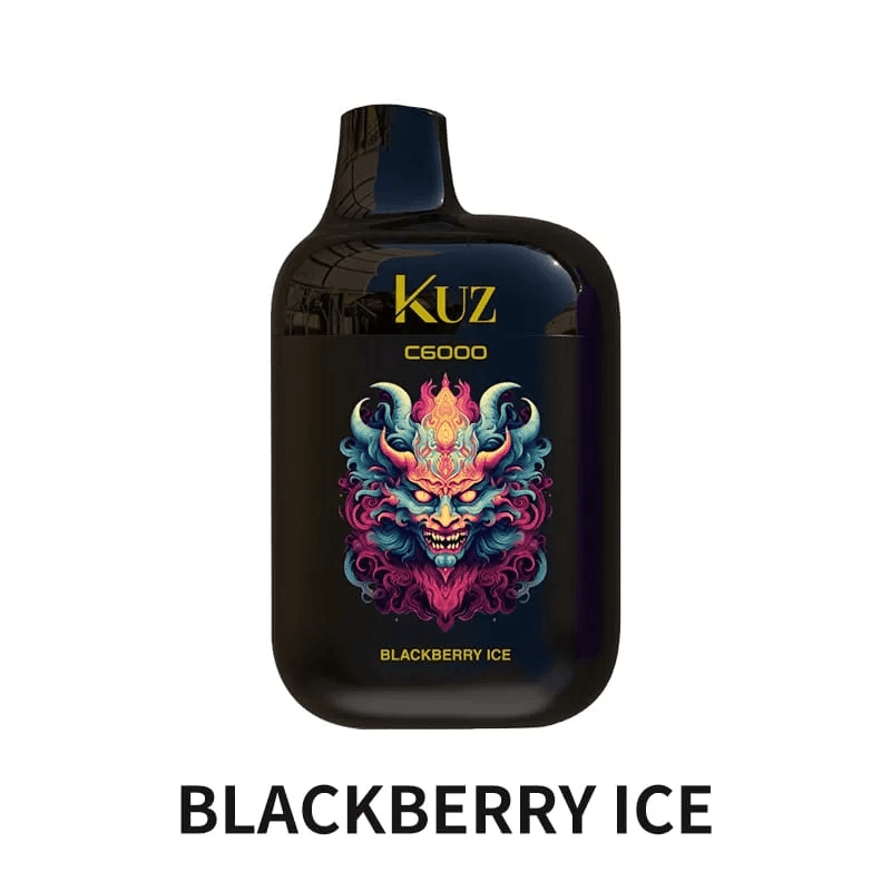 iGet Bar Blackberry Ice flavour profile shot showing blackberry and ice crystals
