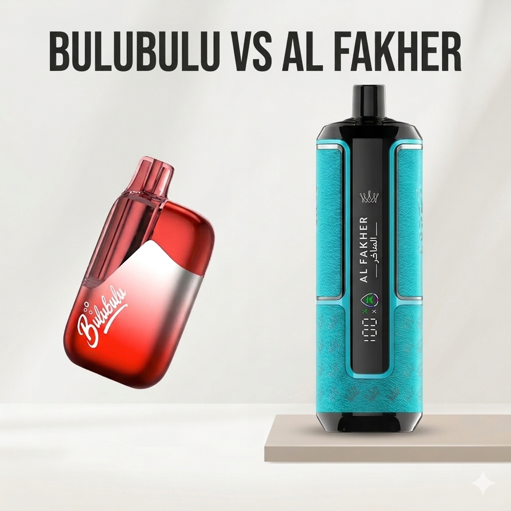 Bulubulu 15k Puffs VS Al Fakher Crown Bar 15k Puffs Comparison