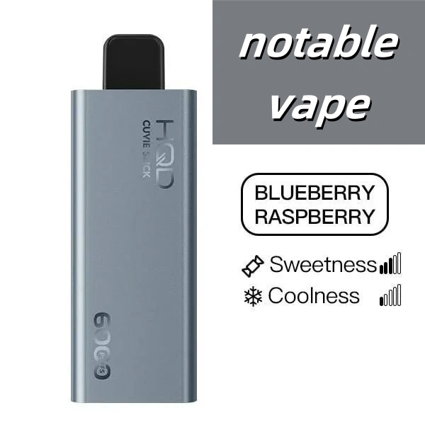 chemicals in vapes HQD Cuvie Slick 6000 blueberry raspberry device