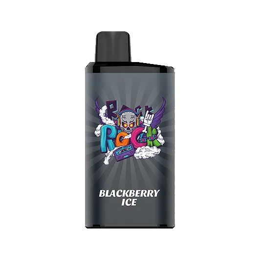 IGET Hot flavors Bar Pro Blackberry Ice 3 pack displayed on Australian eucalyptus wood