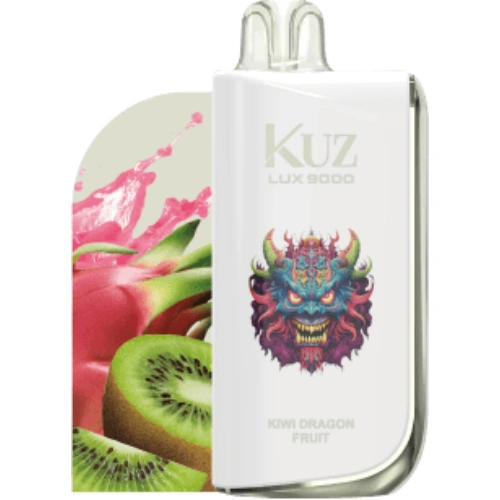 KUZ C6000 vape alongside KUZ LUX 9000 for comparison