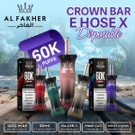 Al_Fakher_Crown_Bar_E_Hose_X_60K_Puff_Disposable_Banner