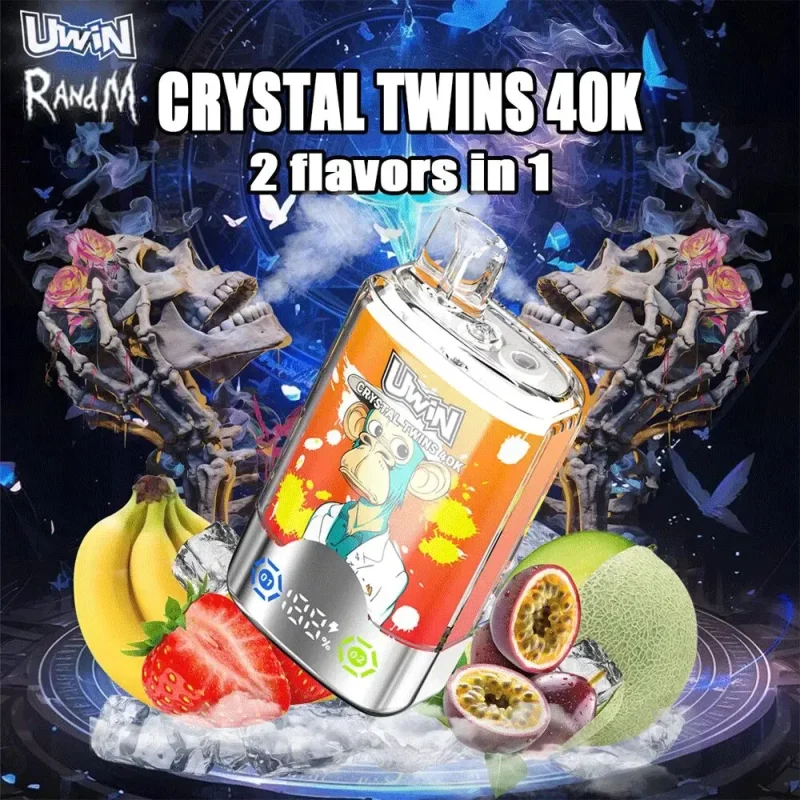 Uwin Twins crystal 40K Puffs