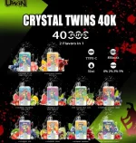 Uwin Twins crystal 40K Puffs