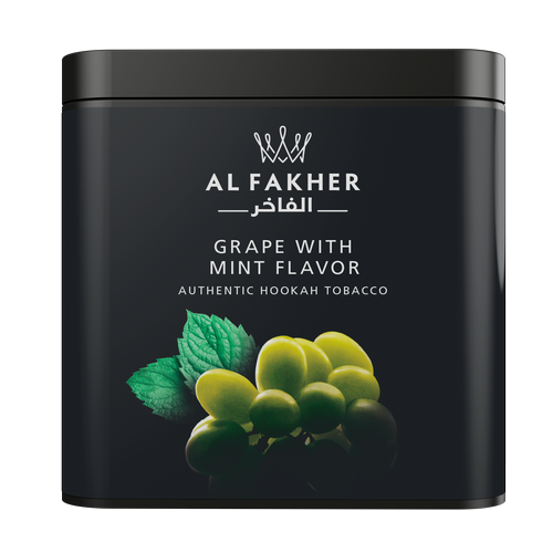 Al Fakher 8000 Australia Grape with Mint flavour bottle
