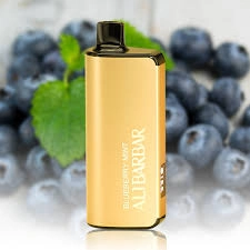 alibarbar vape Australia - ALIBARBAR INGOT Blueberry Mint 3 pack
