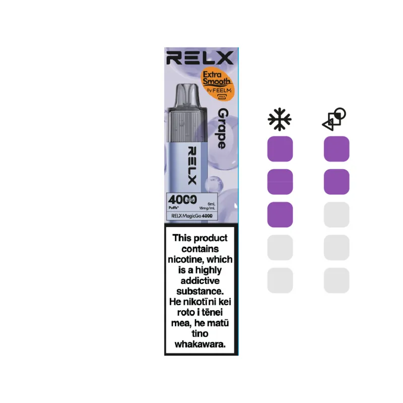 Botanical Vaporisation RELX MagicGo 4000 Grape product image