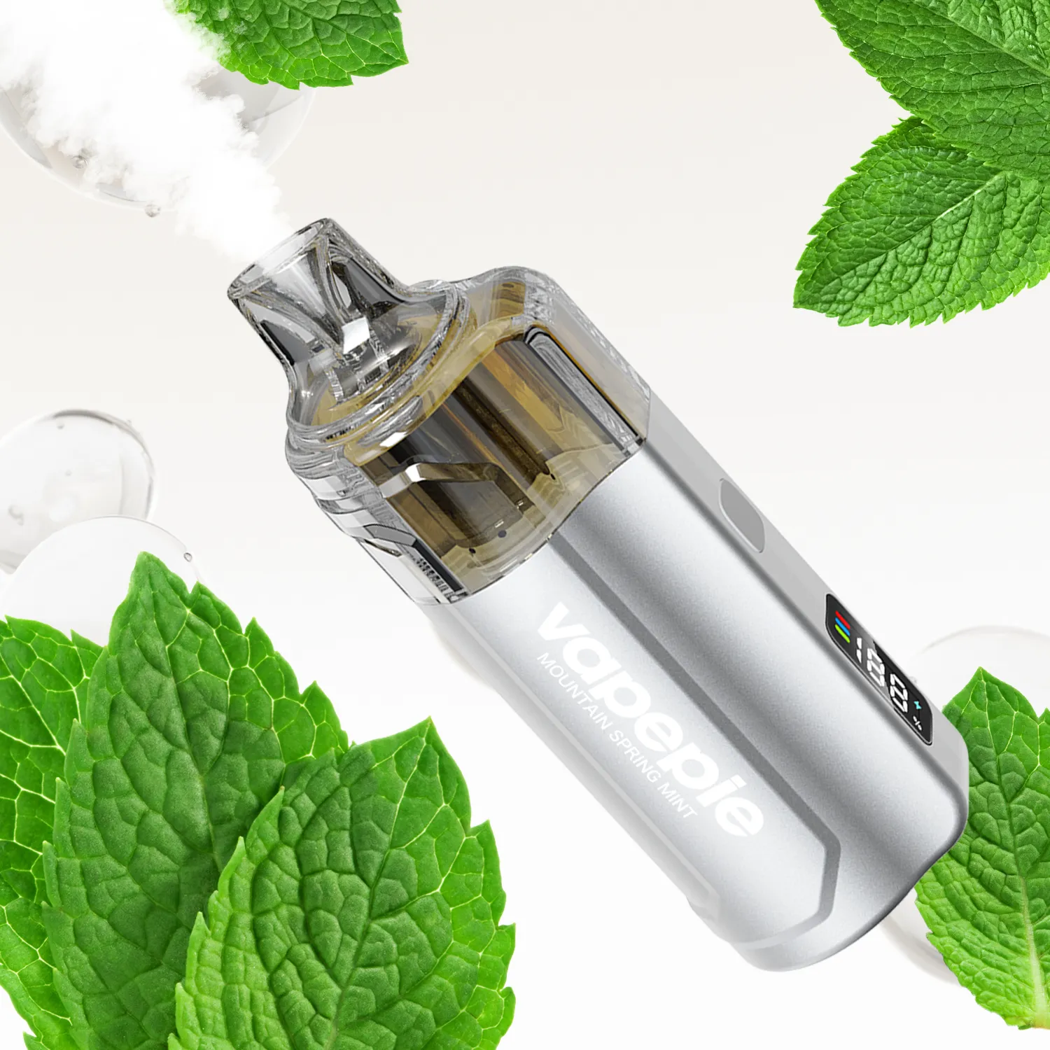How to Vape with Vapepie Crystal Pop 15000 Puffs Mountain Spring Mint