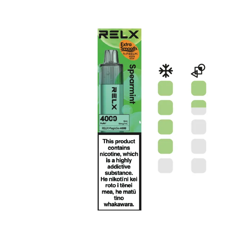 RELX MagicGo 4000 Spearmint vaping australia pod system