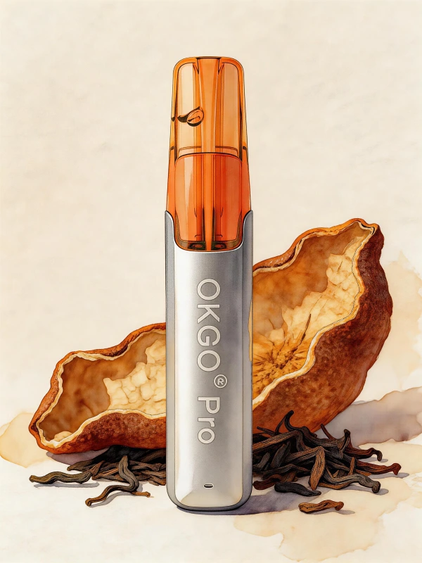 Vaping Australia OKGO 6500 Puffs ChenPi Noir