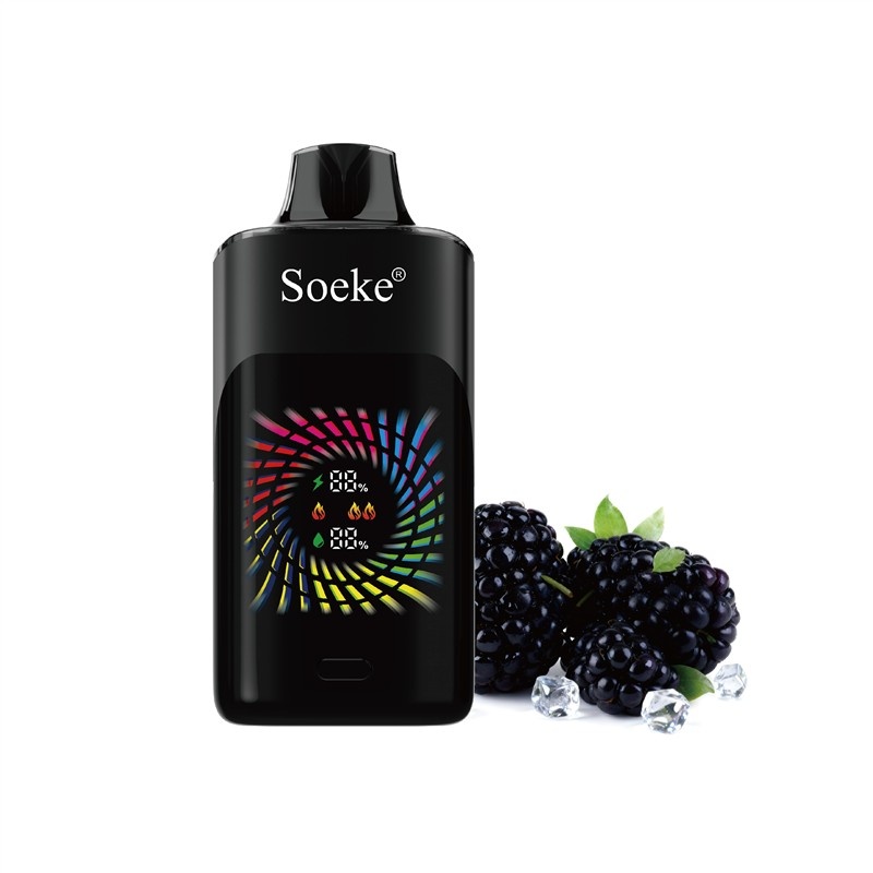 03. Blackberry Ice 黑莓冰 Soeke S9 28000 Puffs-Blackberry Ice - Image 1