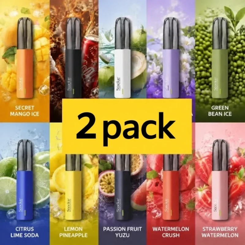Soeke S7 6000 Puffs 2 Packs