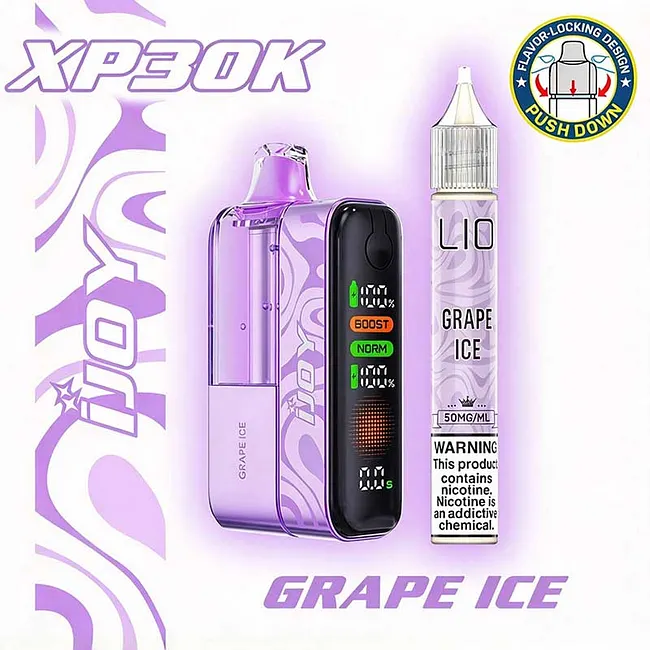 30K-Grape-Ice.png IJOY XP 30K PUFFS Grape Ice - Image 1