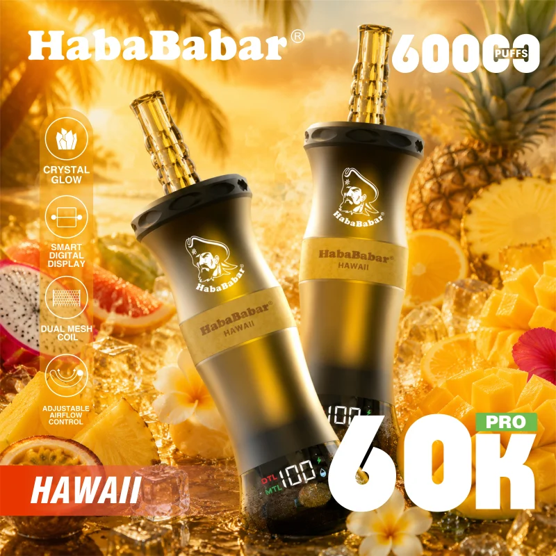 Habababar 60K Puffs Shisha – Hawaii